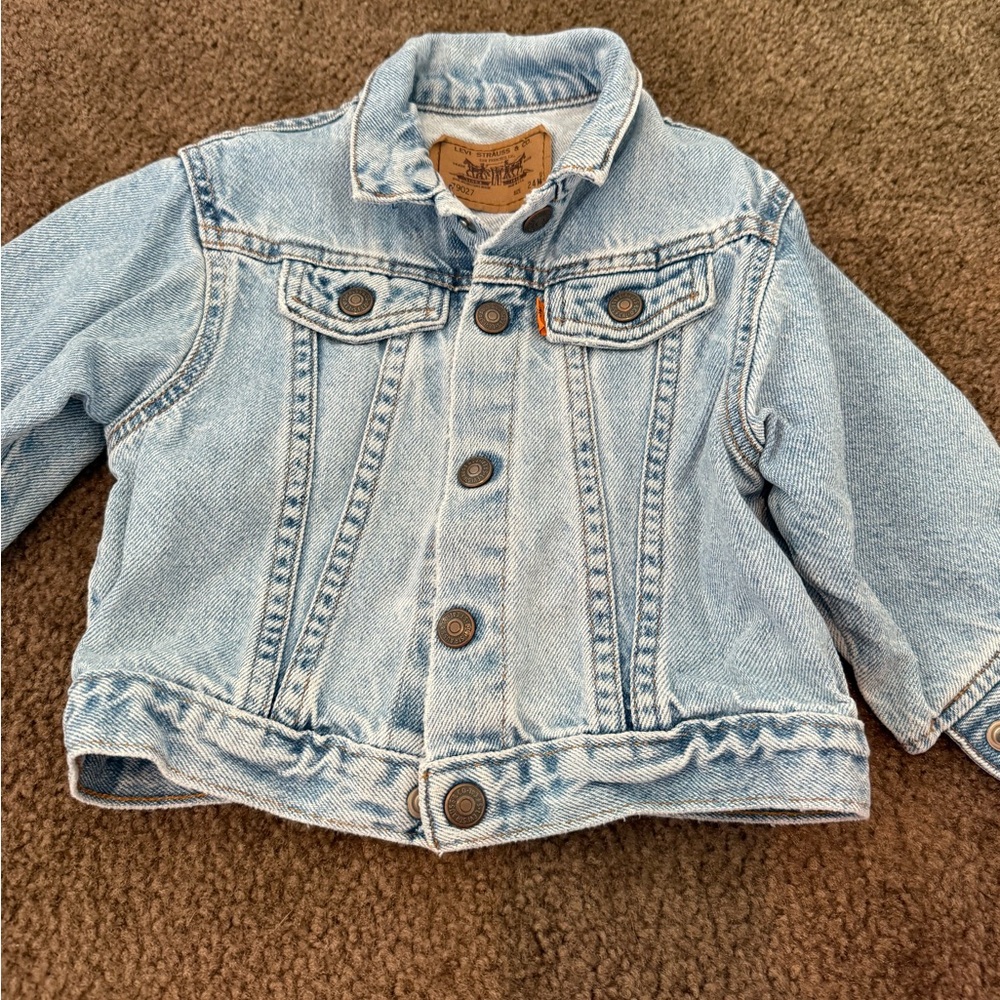 Levi's Light Blue Denim Kids Jean Jacket